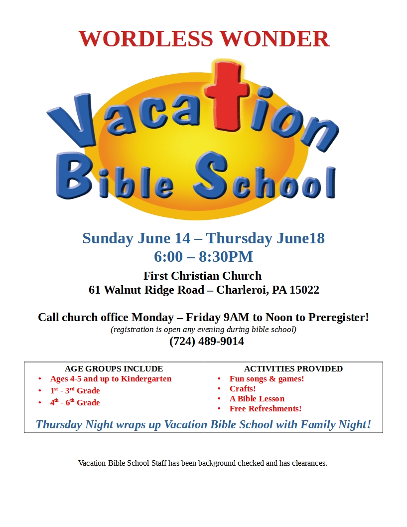 You are currently viewing Vacation Bible School